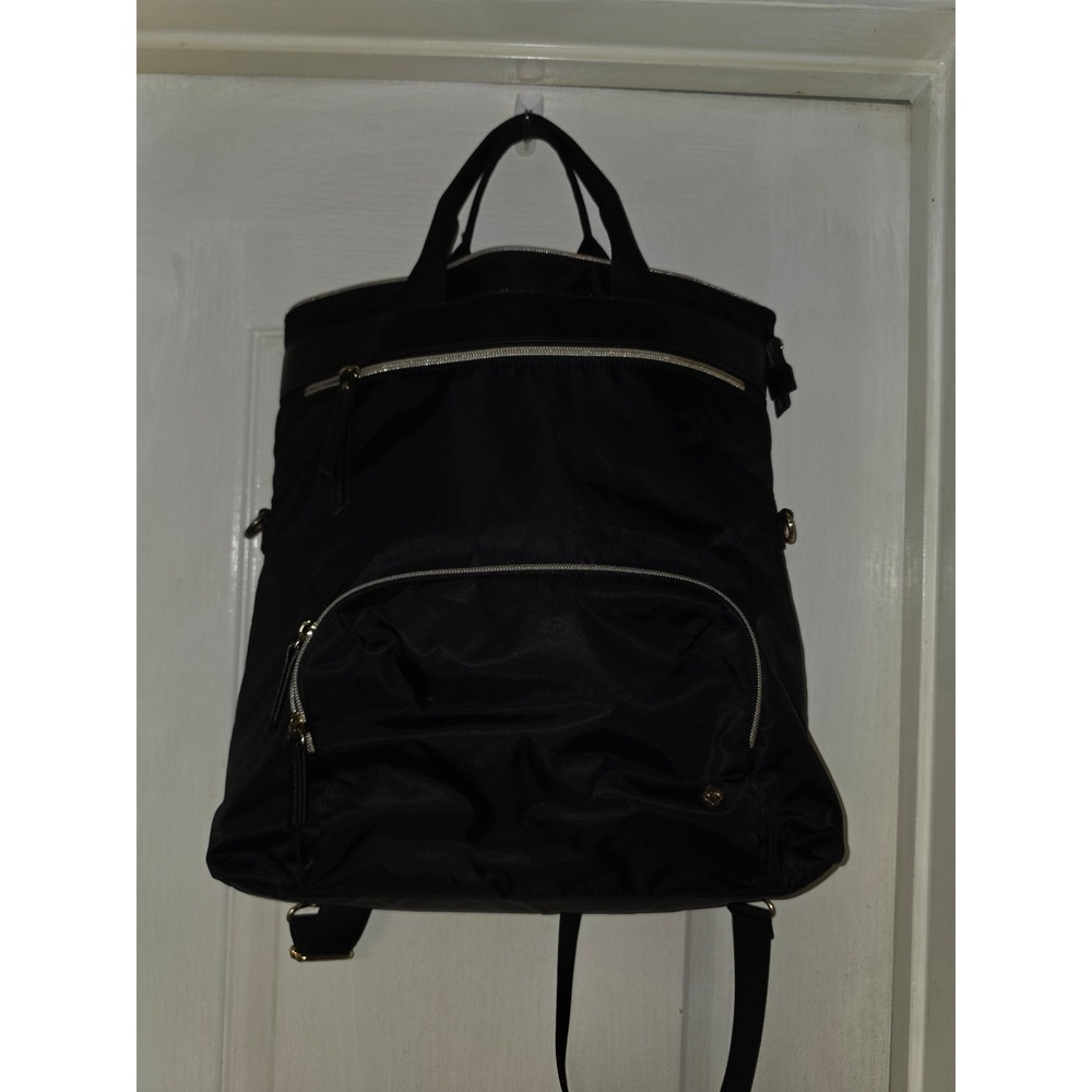 Samsonite Mobile Solution Convertible Backpack in black featuring a nylon body